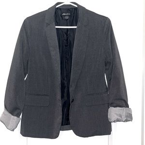 Dark gray blazer